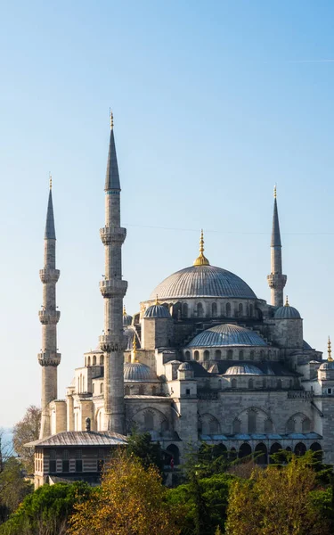 Blue mosque Sultan Ahmed in Istanbul, Turkey — Stock Photo, Image