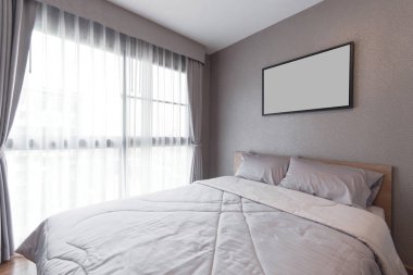 Modern yatak odası tasarımı, Çift Kişilik Yatak.