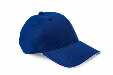 Beyaz arka plan üzerinde izole kap. Beyzbol şapkası.