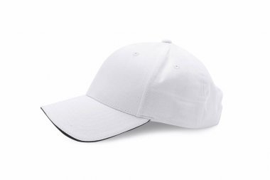 Beyaz arka plan üzerinde izole kap. Beyzbol şapkası.