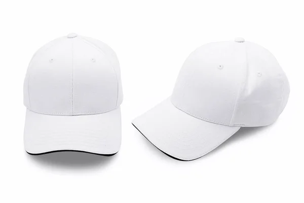 Cap terisolasi pada latar belakang putih. Topi baseball . Stok Gambar