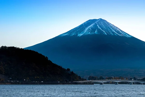 Fuji, Japão - Lago Kawaguchiko é um dos melhores lugares no Japão — Fotografia de Stock