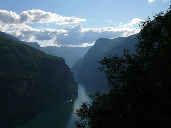 Fiorde do GEIRANGER da Noruega — Fotografia de Stock