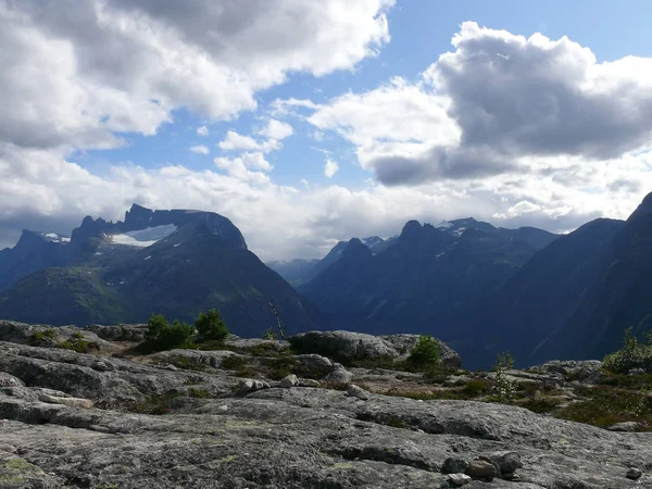 挪威景观 Andalsnes Nesaksla — 图库照片