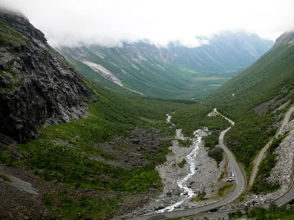 挪威风景 Trollstigen — 图库照片