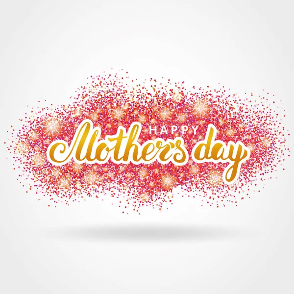 Mother day pink glitter background3