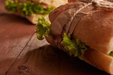 jambon ile baget sandviç
