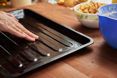 el yağlar pişirme çanağı