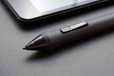 kalem grafik tablet ve bunun için tutucu