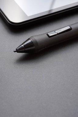 kalem grafik tablet ve bunun için tutucu