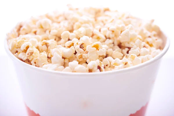 Duże Wiadro popcornu — Zdjęcie stockowe