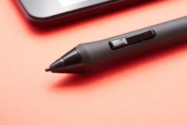 kalem grafik tablet ve bunun için tutucu