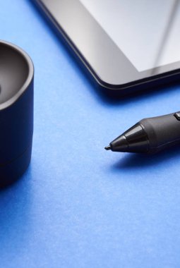 kalem grafik tablet ve bunun için tutucu
