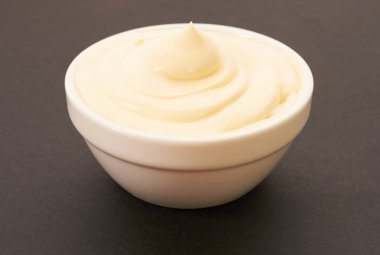 mayonez bir arka plan üzerinde iştah açıcı