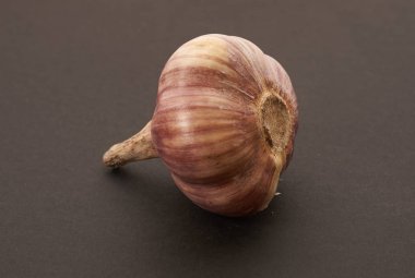 Sarımsak arka planda