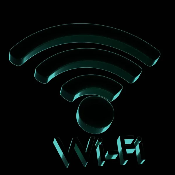 互联网 wi-fi 连接 — 图库照片