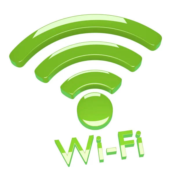 互联网 wi-fi 连接 — 图库照片