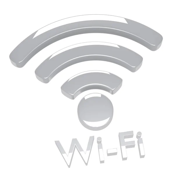 Підключення до Інтернету (wi-fi) — стокове фото