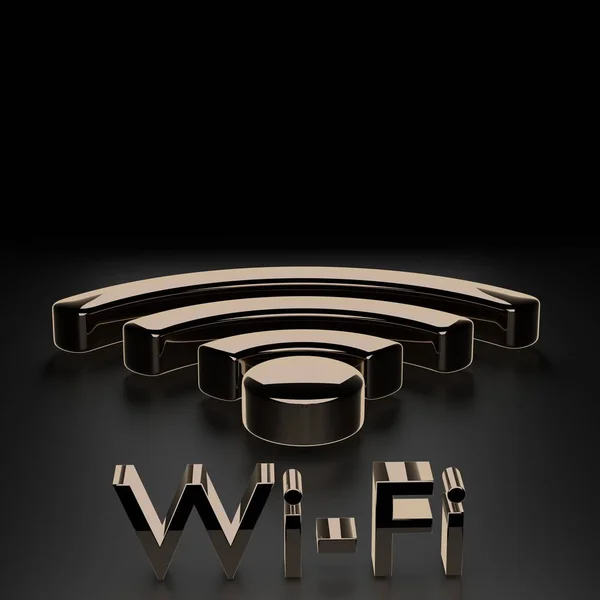 互联网 wi-fi 连接 — 图库照片