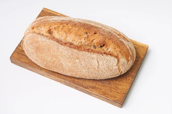 Roggenbrot isoliert — Stockfoto