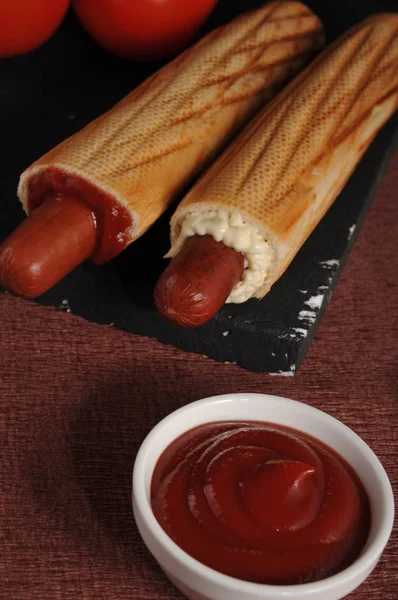 Deux hot-dogs — Photo