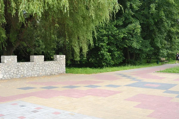 Pavimentación de carreteras de verano — Foto de Stock