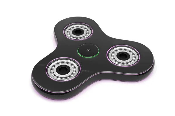 El kıpır spinner oyuncak - 3d çizim — Stok fotoğraf