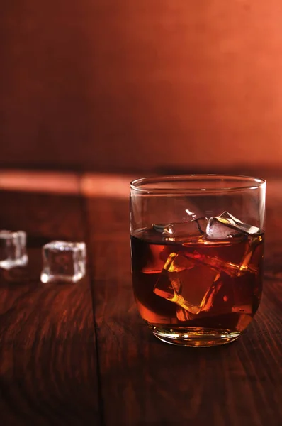 Whisky con hielo — Foto de Stock