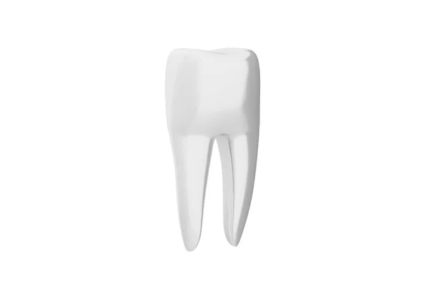 Dente bianco gira — Foto Stock