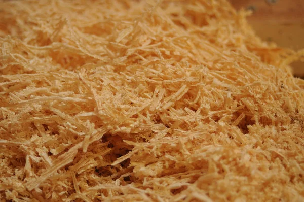 Sawdust close up — Stock Photo, Image