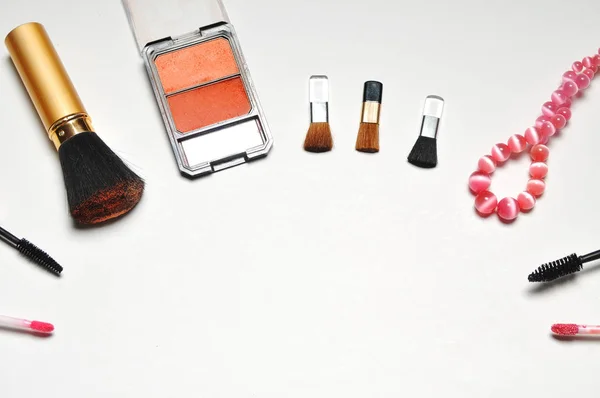 Cosmetics on a white background — Stock Photo, Image
