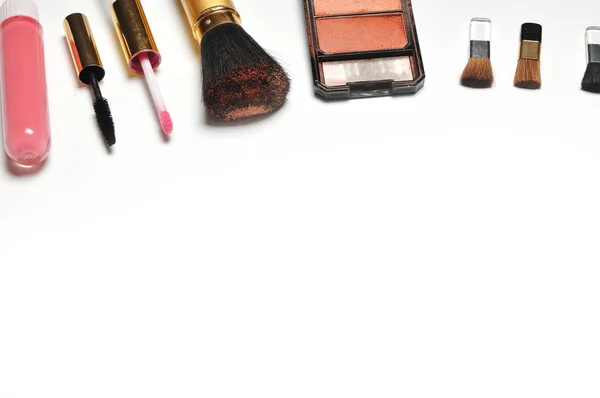 Cosmetics on a white background — Stock Photo, Image