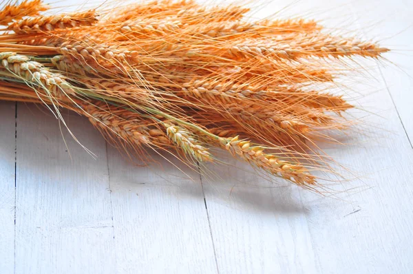 Pšeničné otruby na stůl — Stock fotografie