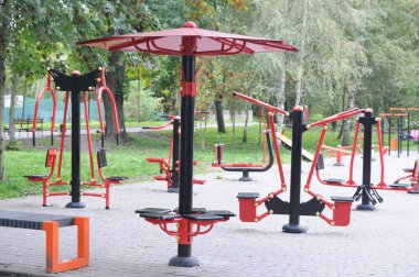 jimnastik oyun alanında