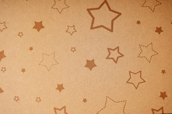 Carton texture avec étoiles — Photo