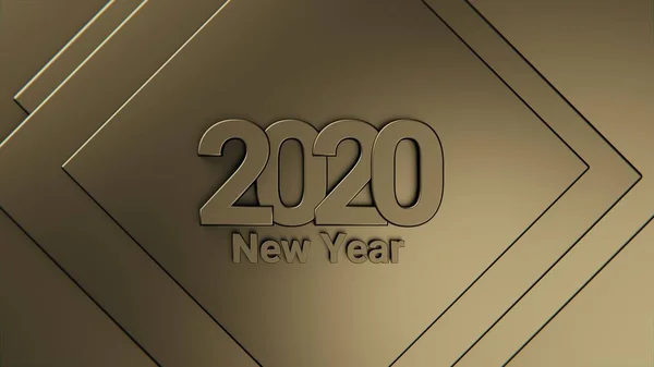 手指即将按下汽车点火按钮与文本2020开始。2000年和20年的概念. — 图库照片
