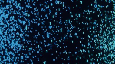 bir sıfır soyut dizayn matrisi renk güç bulutu ile koyu arkaplan arasında.