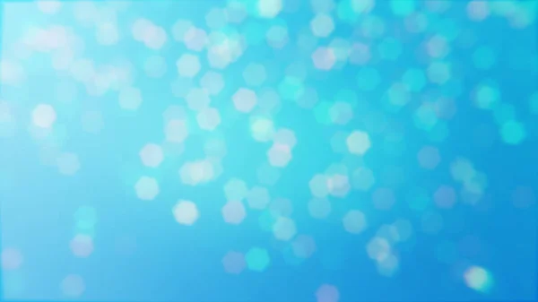 Fialová a modrá bokeh azurový gradient pozadí, vánoční Nový rok dovolená pozadí. Party koncept. Slavnostní dovolená karta jasné pozadí. 3D zobrazení vrchu. — Stock fotografie