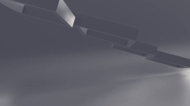 Geometrik pastil sinek şekilleri yere ya da havaya yerleştirilmiş soyut şekillerdir