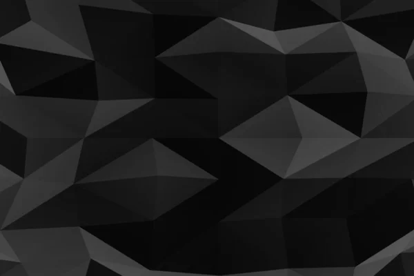 幾何学的図形を交差させる黒い抽象的な色の背景 正方形の形のヴィンテージ紙のテクスチャ 3Dレンダリング — ストック写真
