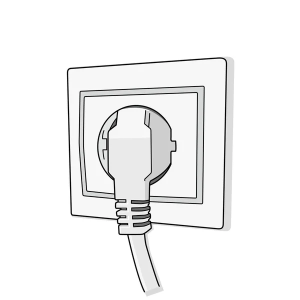 Electrical outlet vector illustration. ⬇ Vector Image by © korobula