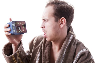 genç adam uykusuzluktan uğrar.