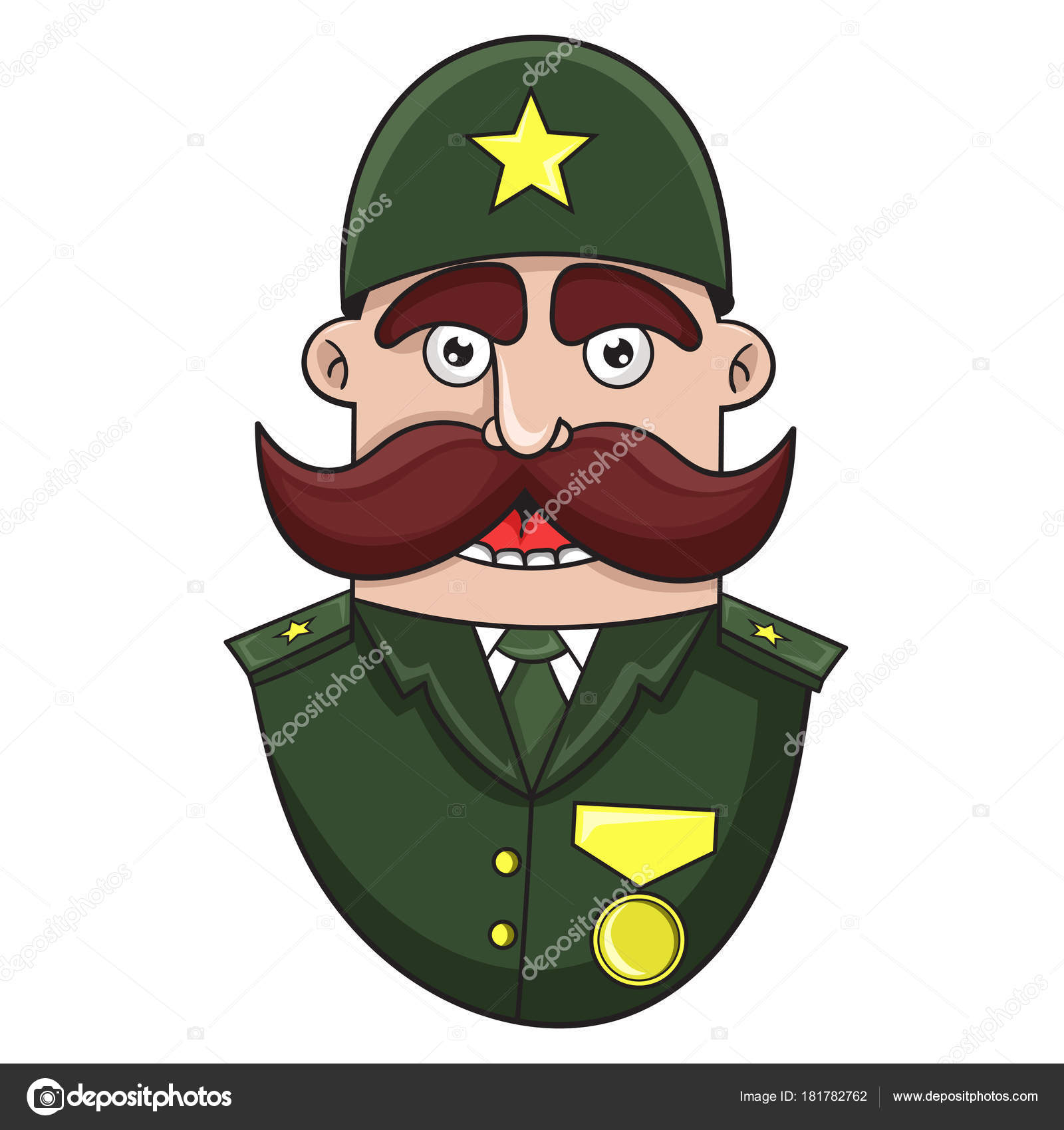 Resultado de imagem para ilustração para general presidente