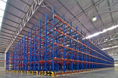 Endüstriyel rafları metal palet raf depolama sistemi