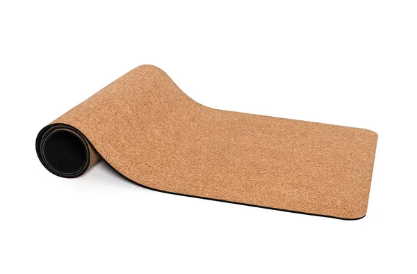 Yoga Cork Mat Premium Non slip Eco Friendly — Stock Photo, Image