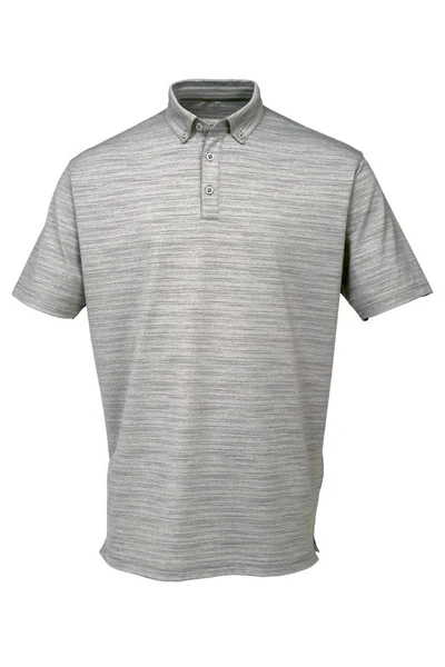 Camiseta gris para hombre o mujer sobre fondo blanco — Foto de Stock