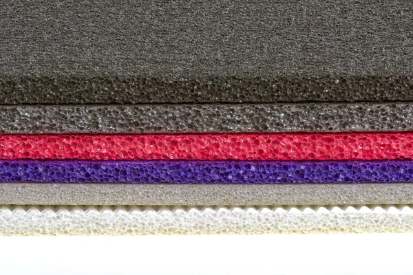 Polietileno Espuma Multi Color y tipo Material A prueba de golpes Clos — Foto de Stock