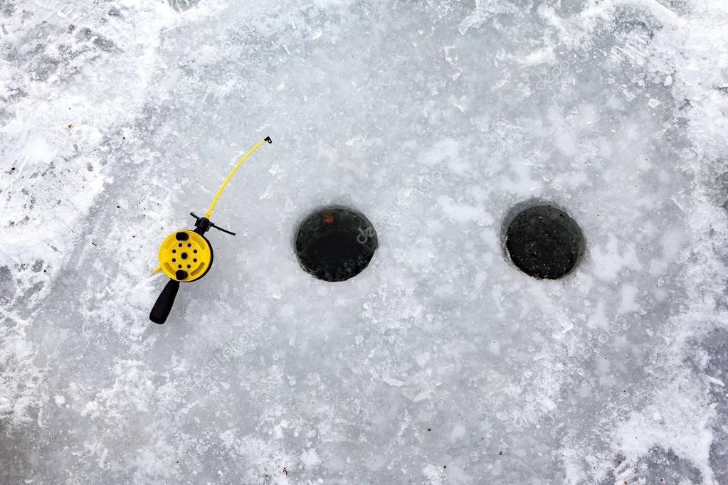 The ice fishing