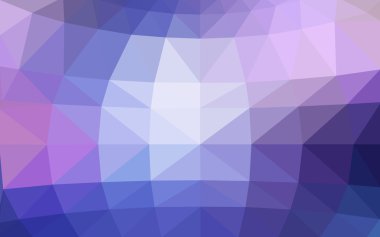 Pembe, mavi köşeli tasarım deseni, hangi üçgenler ve degrade origami tarzında oluşan ışık