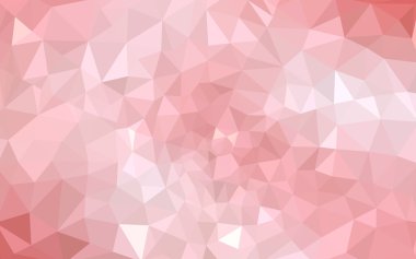 Üçgenler ve degrade origami tarzı oluşur kırmızı köşeli tasarım deseni.